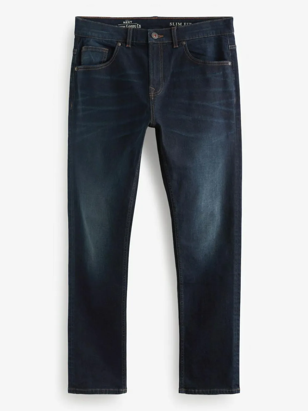 Hot Next Blue Deep Slim Fit Authentic Stretch Denim Jeans