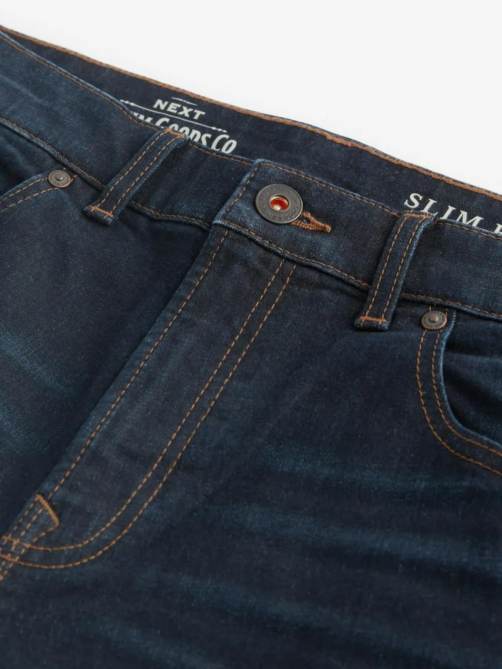 Hot Next Blue Deep Slim Fit Authentic Stretch Denim Jeans