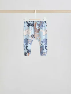 Next Blue Dino Tops and Leggings 6 Piece Baby Set (0mths-3yrs)