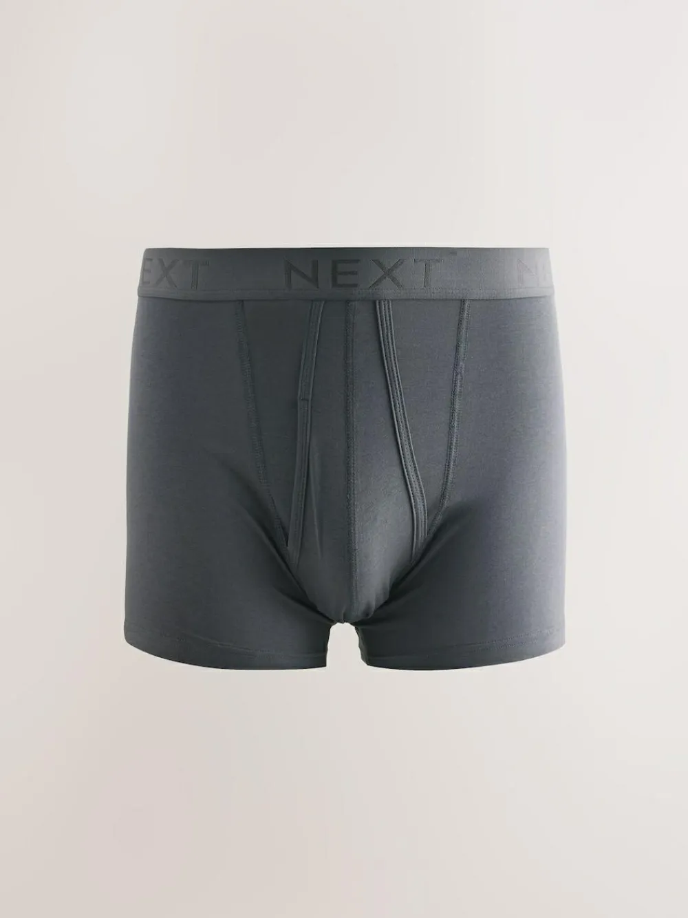 Online Next 5 Pack A-Front Boxers Blue/ Grey/ Ecru/ Red/ Black