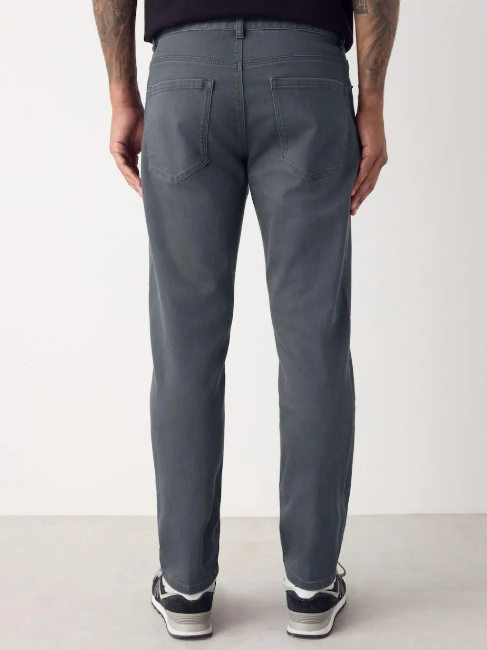 Next Blue Grey Mid Single Slim Fit Classic Stretch Jeans^ Jeans|Jeans