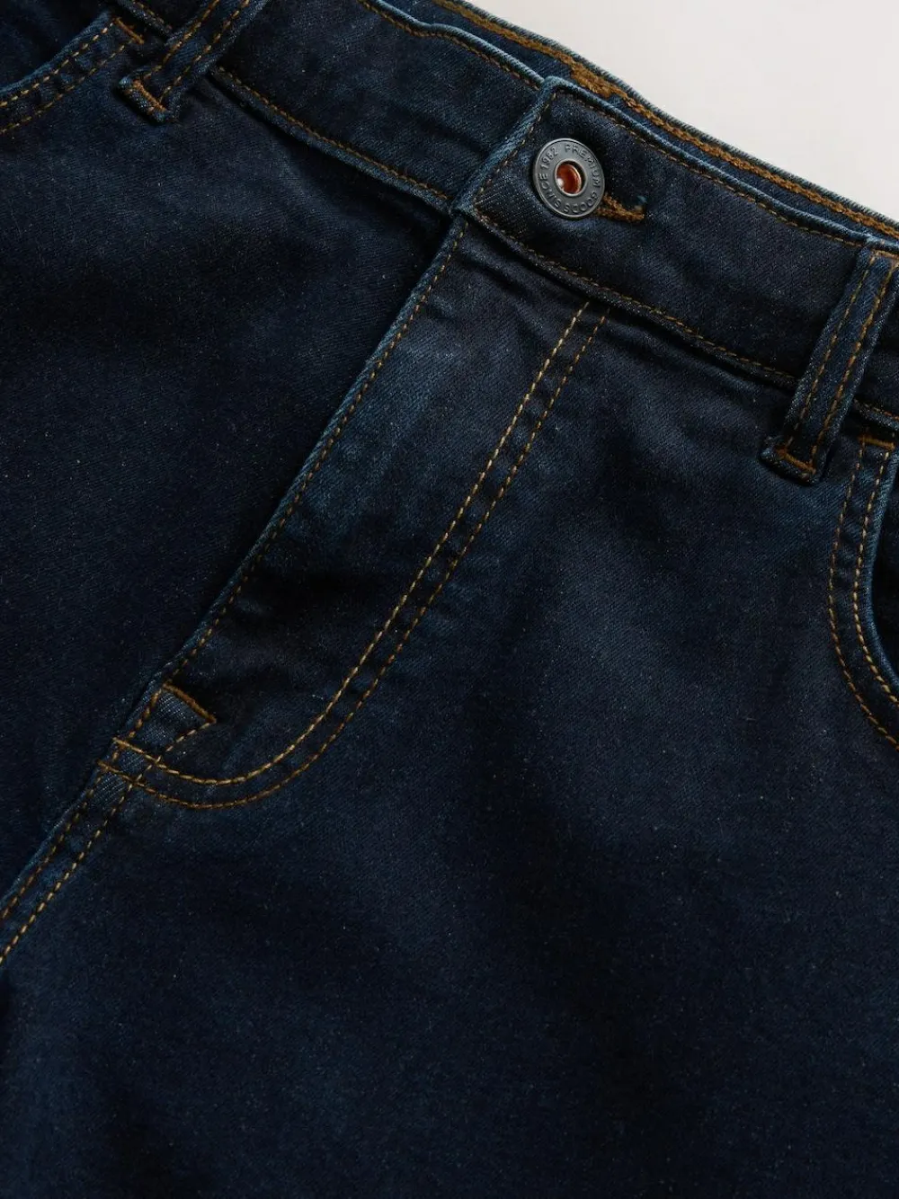 Sale Next Blue Indigo Rinse Single Slim Fit Classic Stretch Jeans