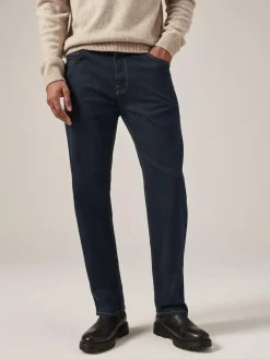 Next Blue Indigo Rinse Single Straight Fit Classic Stretch Jeans^ Jeans|Jeans