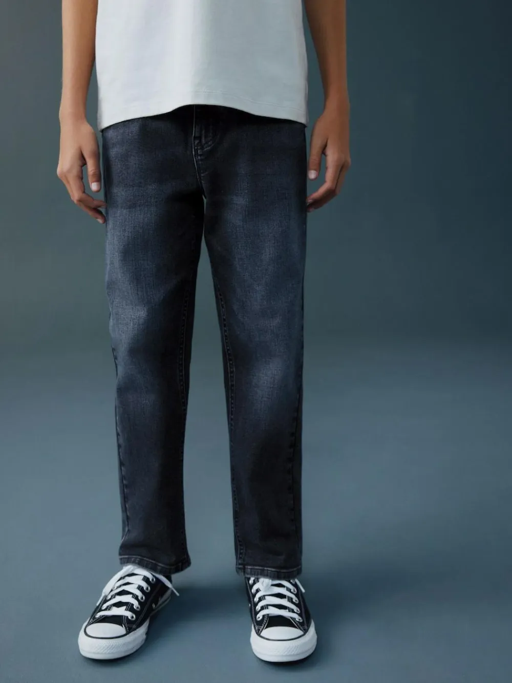 Next Blue Ink Loose Fit Stretch Jeans (3-17yrs)^BOY Jeans|Jeans