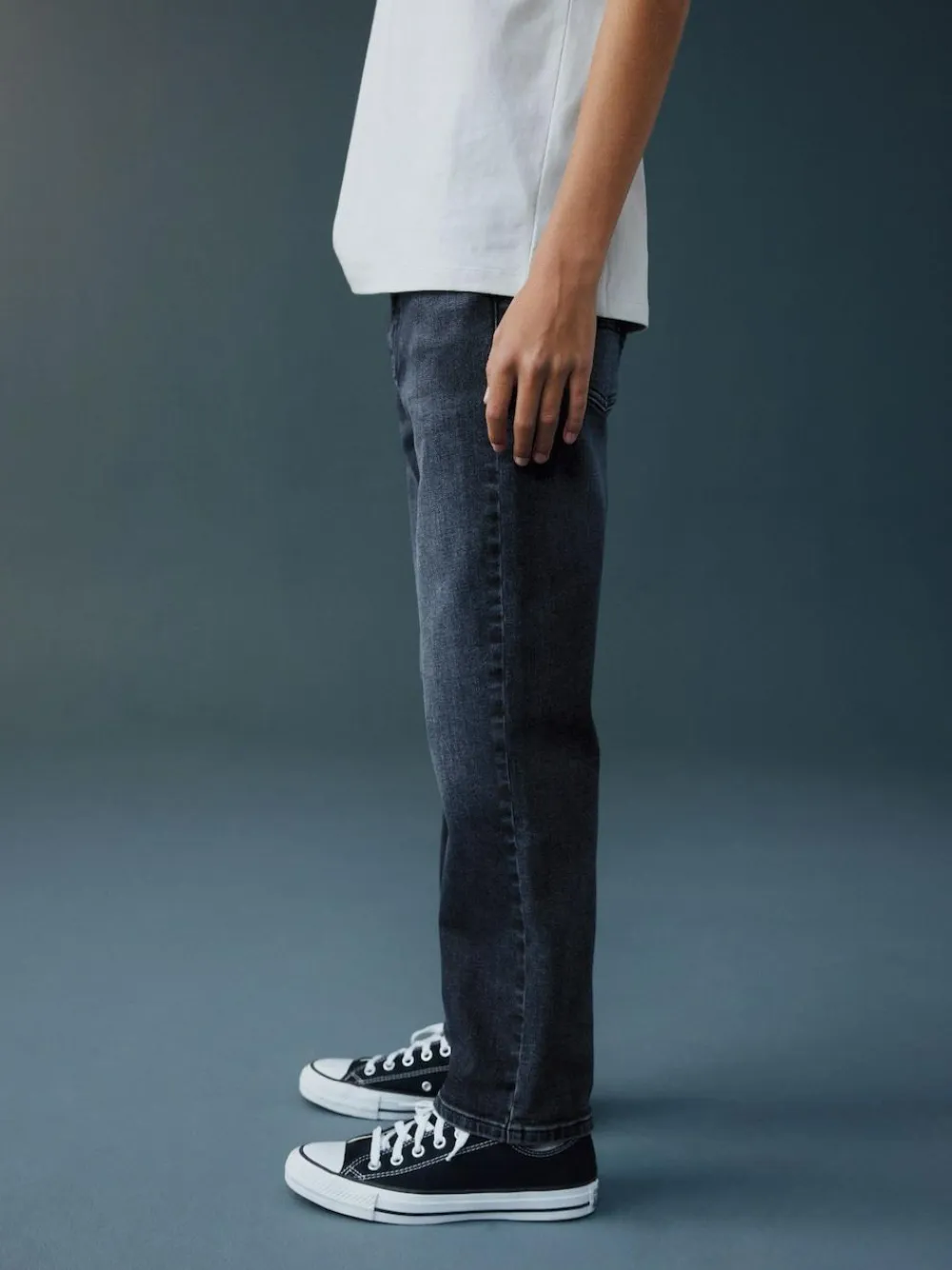 Next Blue Ink Loose Fit Stretch Jeans (3-17yrs)^BOY Jeans|Jeans