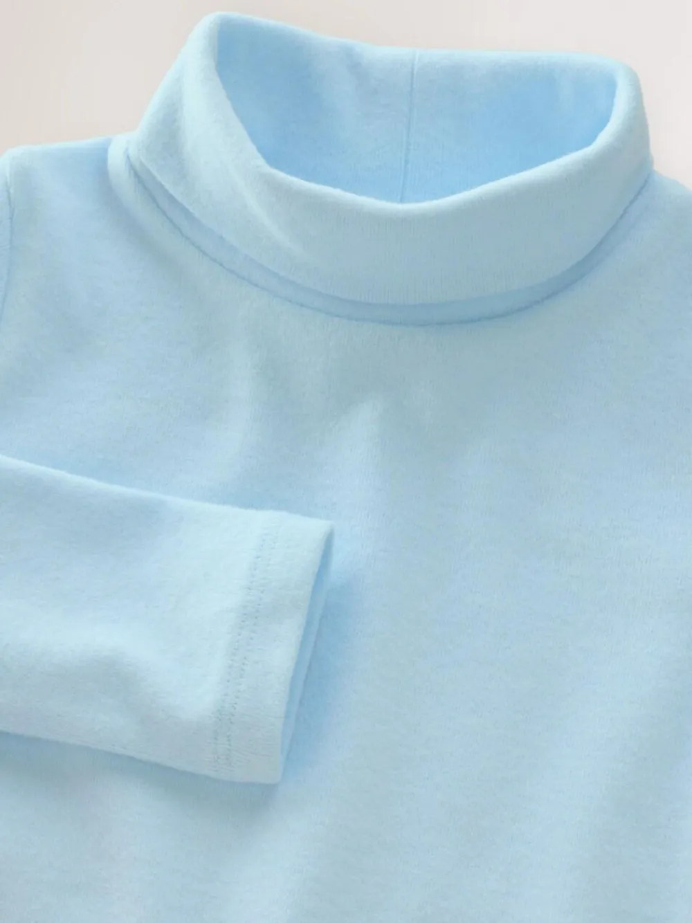 Best Next Blue Long Sleeve Roll Neck Top (3mths-7yrs)