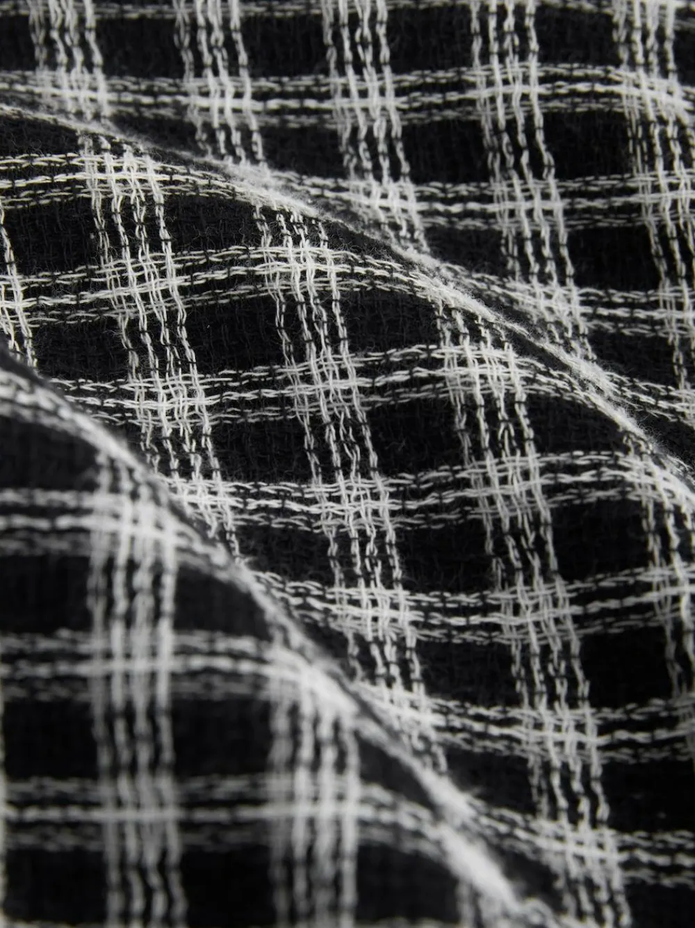 Next Blue Micro Check Long Sleeve Shirt^ Shirts