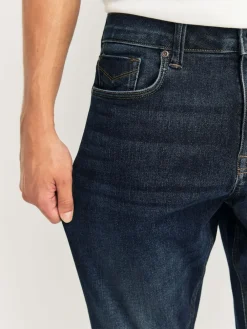 Hot Next Blue Mid Indigo Slim Fit Motionflex Jeans