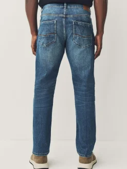 Clearance Next Blue Mid Slim Fit Authentic Stretch Denim Jeans