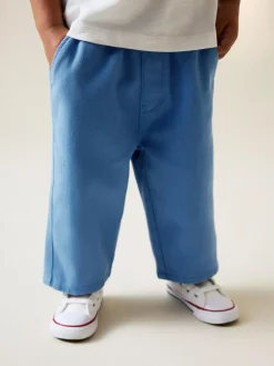 Next Plain Pull On Wide Trousers (3mths-7yrs)^BOY Pants & Leggings|Joggers