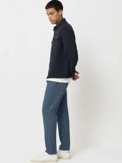 Next Slim Fit Pleated Stretch Chinos Trousers With Elasticated Waist^ Pants & Chinos