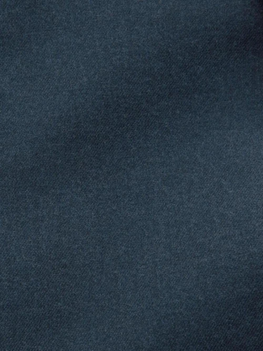 Next Blue Slim Fit Textured Flannel Suit Jacket
