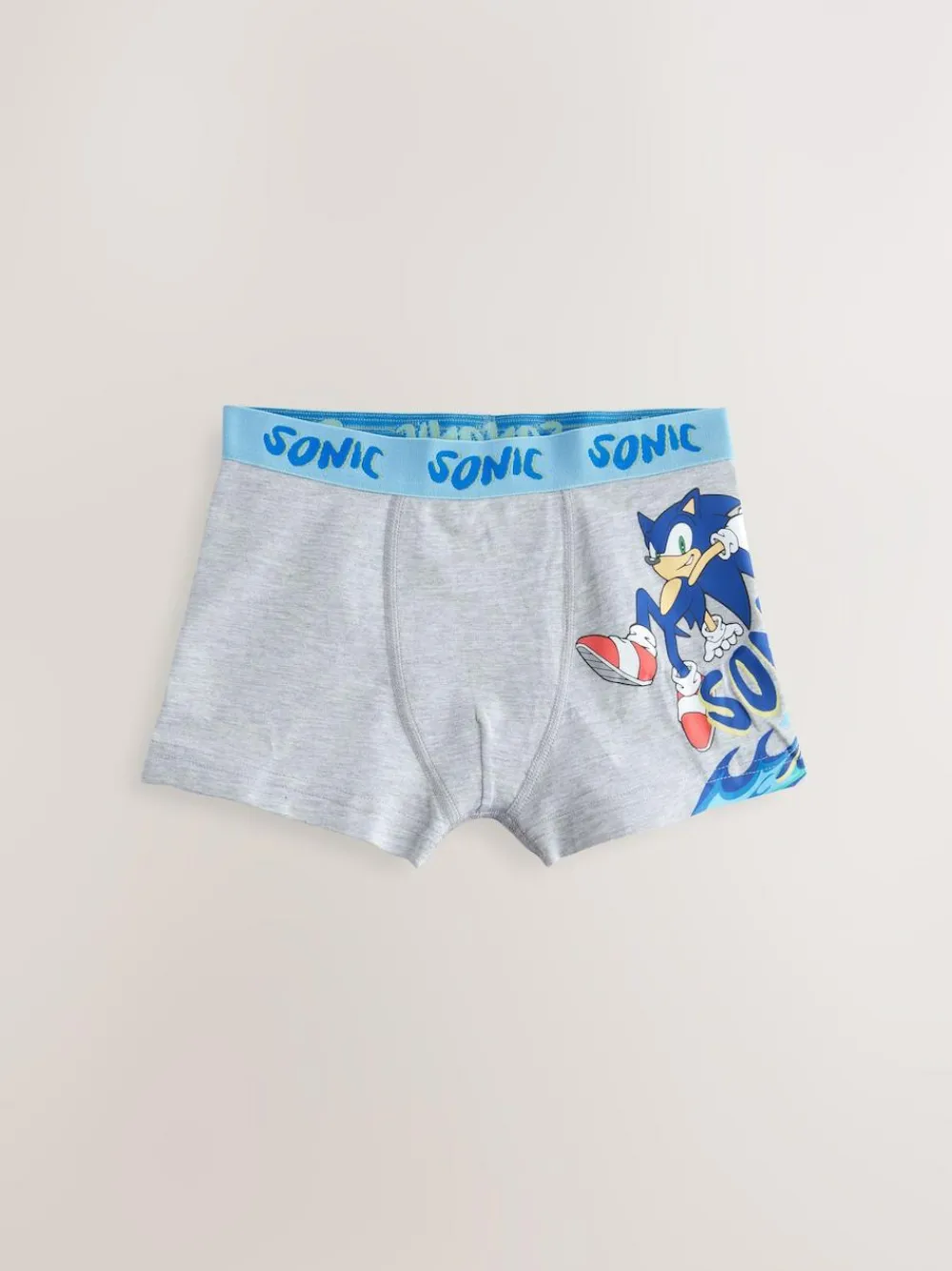 Next Blue Sonic Boxers 3 Pack (2-14yrs)^BOY Underwear