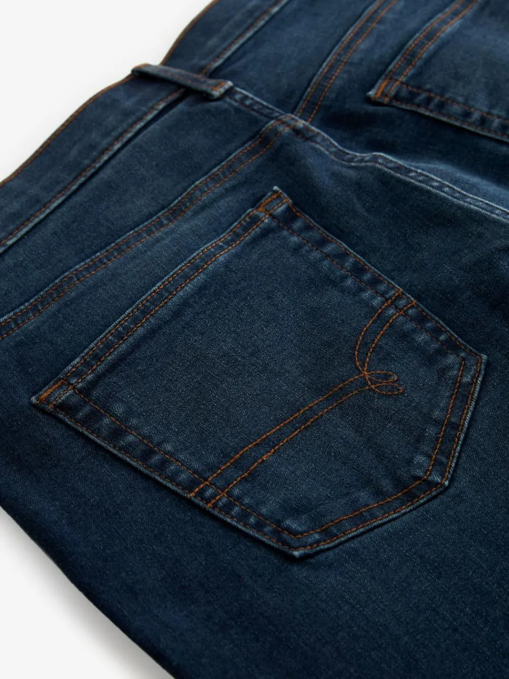 New Next Blue Straight Fit Motionflex Jeans