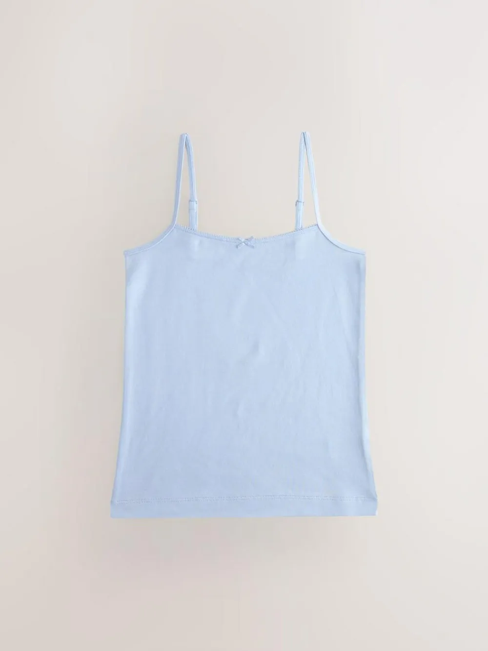 Next Strappy Printed Cami Vests 3 Pack (1.5-16yrs) Blue