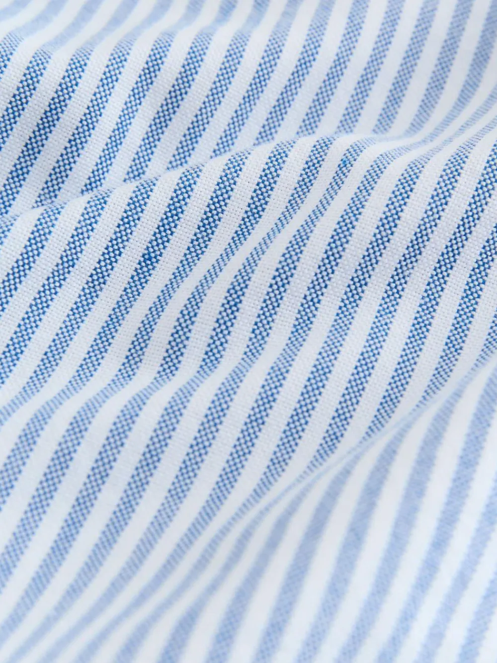 Outlet Next Blue Stripe Embroidered New York Short Sleeve Shirt