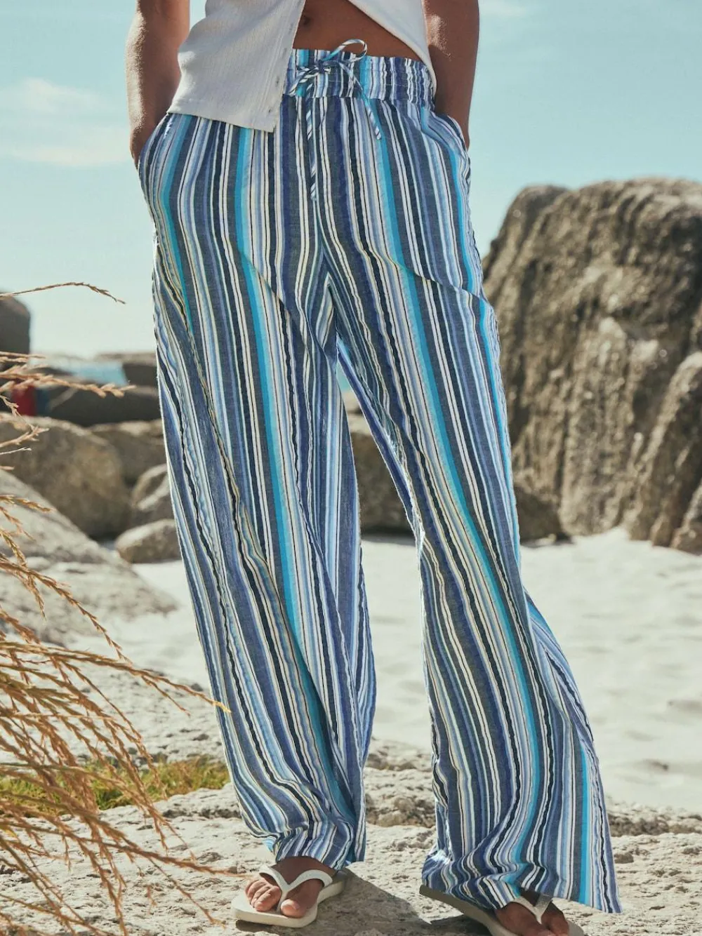Next Pull On Wide Leg Trousers^Women Pants