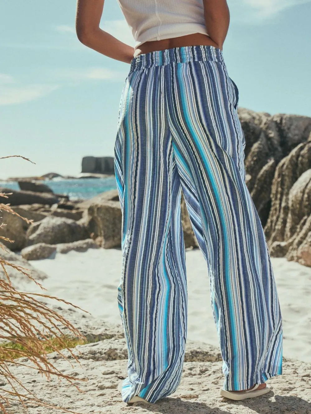 Next Pull On Wide Leg Trousers^Women Pants