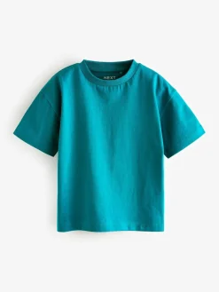 Next Blue Stripe Short Sleeve T-Shirts 5 Pack (3mths-7yrs)^BOY T-Shirts