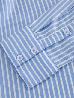 Next Soft Relaxed Long Sleeve V Neck Shirt^Women Blouses & Shirts