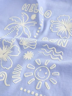 Next Short Sleeve T-Shirt and Cycle Shorts Set (3mths-7yrs)^ Baby Girls|Tops