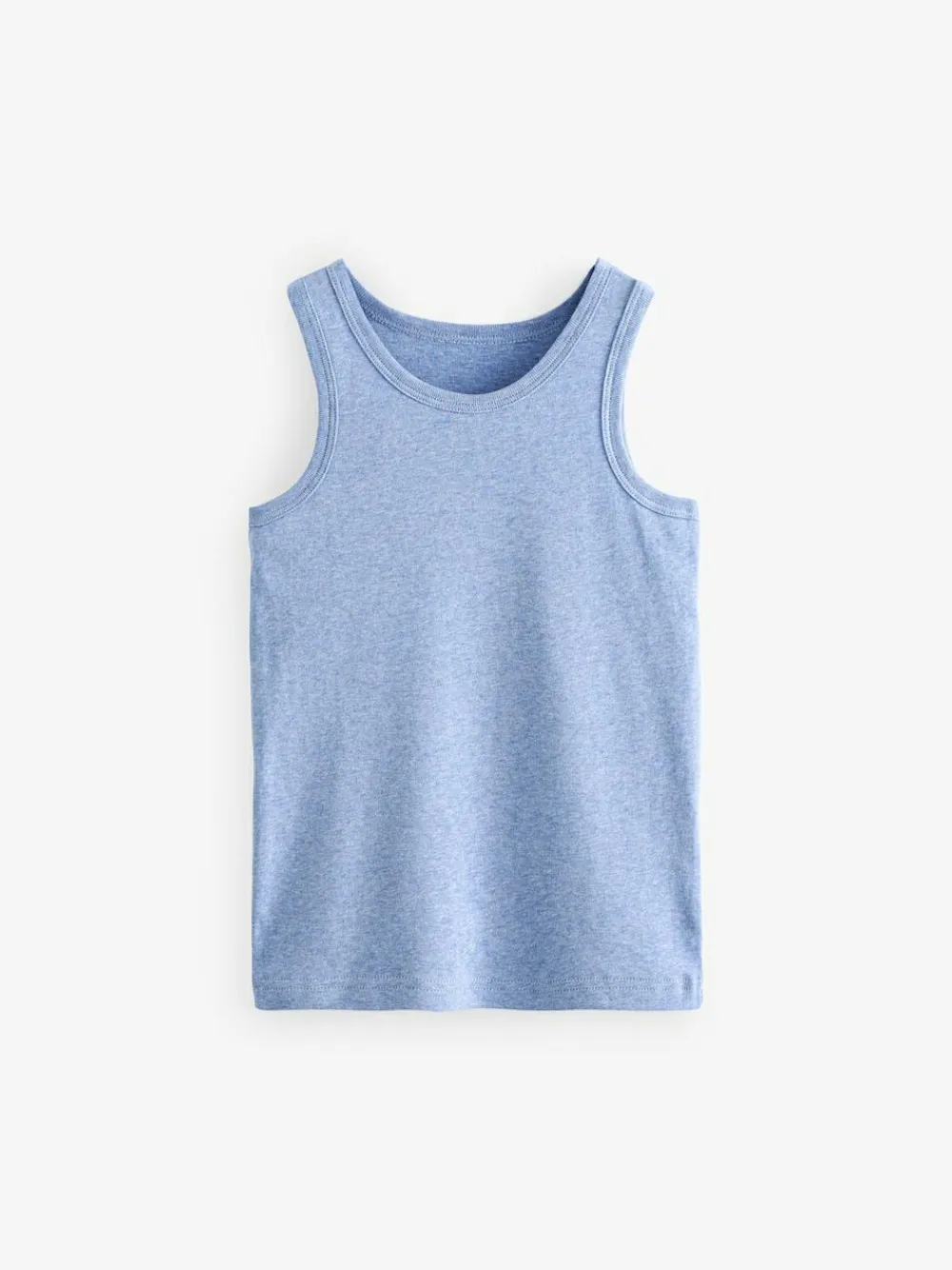 Next Blue Vests 5 Pack (1.5-16yrs)^BOY Multipacks|Tops