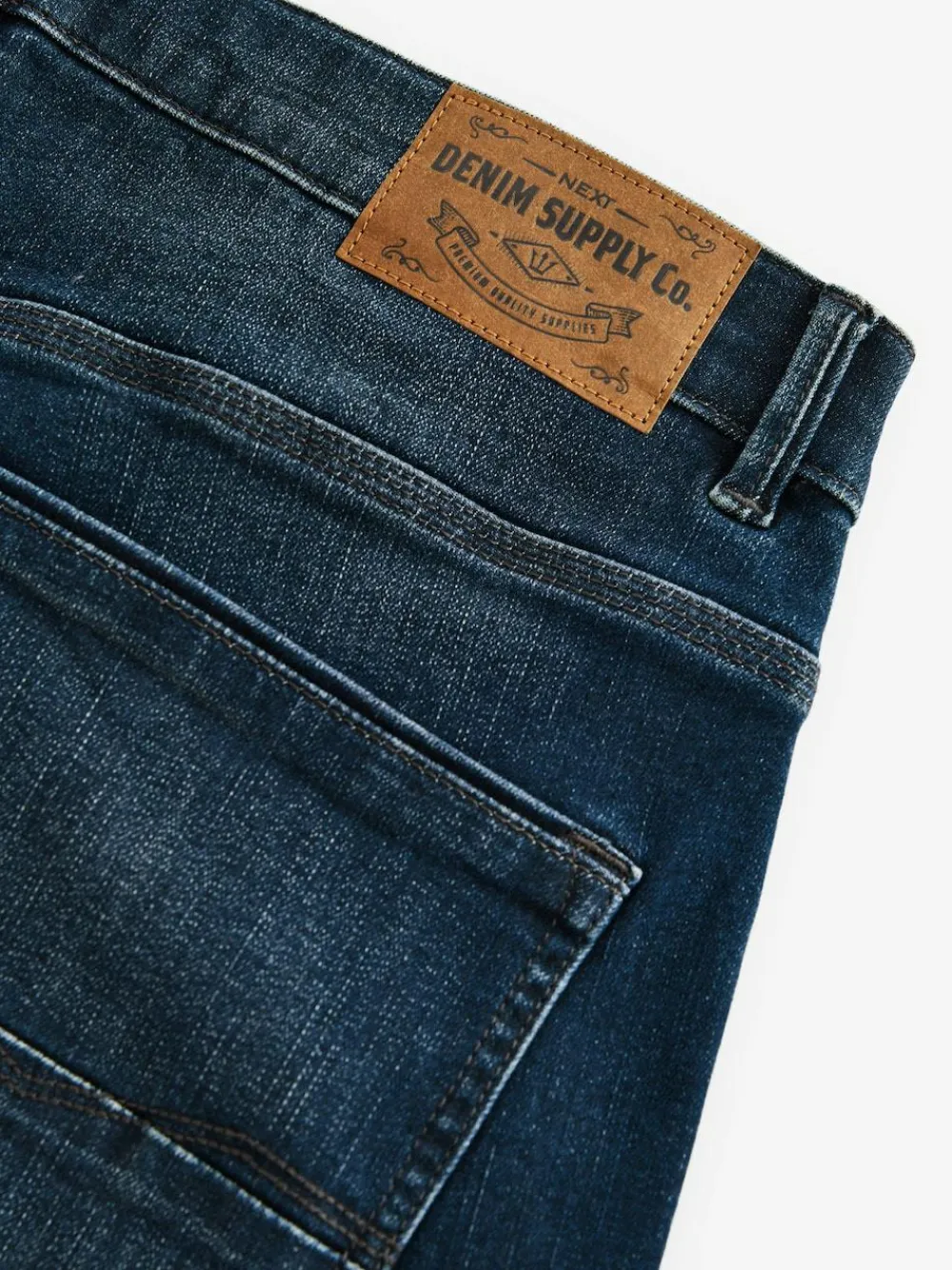 Next Blue Vintage Slim Fit Authentic Stretch Denim Jeans