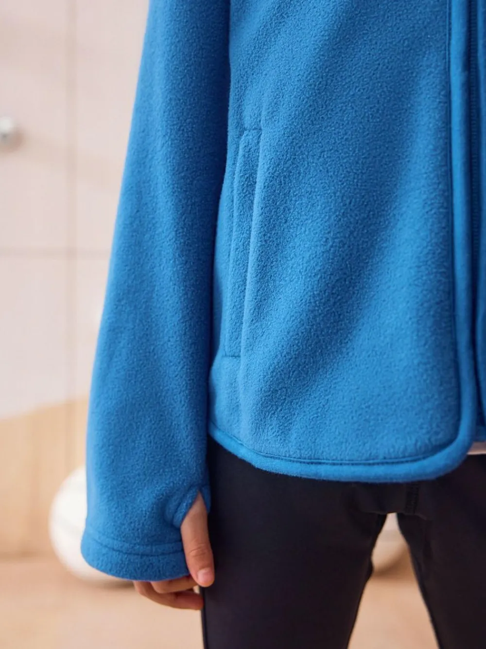 Next Zip-Up Fleece Jacket With Pockets (3-16yrs)^BOY Coats & Jackets|Snowsuits & Coats