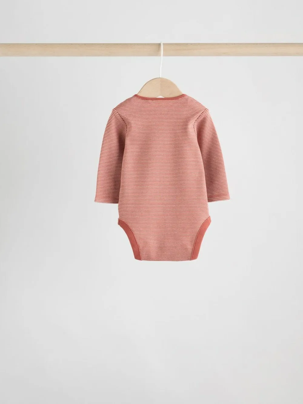 Sale Next Baby Long Sleeve Bodysuits 5 Pack Blue/Brown