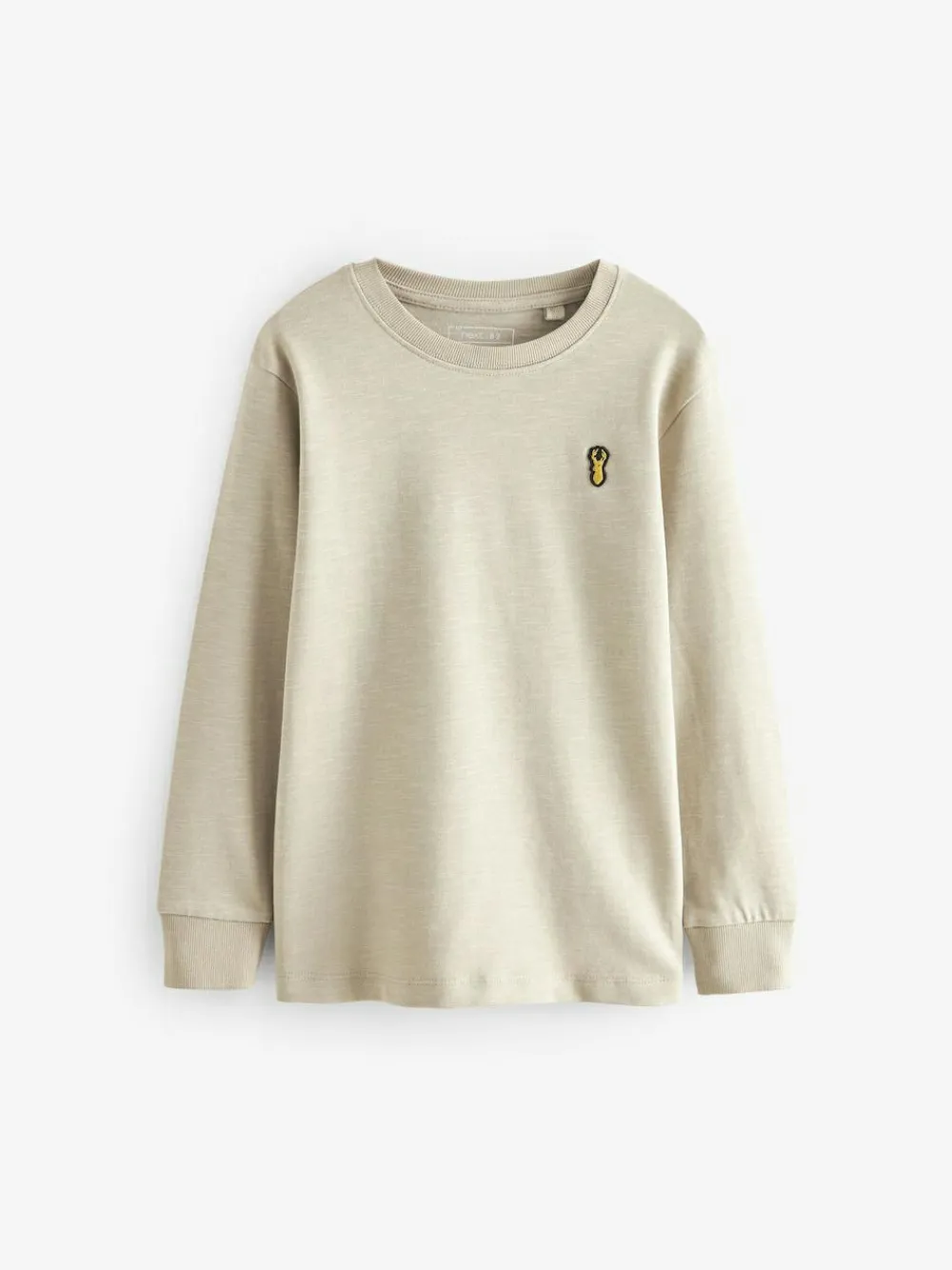Next Stag Logo Long Sleeve Cosy T-Shirts 4 Pack (3-16yrs)^BOY Tops|T-Shirts