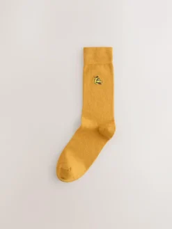 Clearance Next Blue/Green/Red Sesame Street License Embroidered Socks 4 Pack