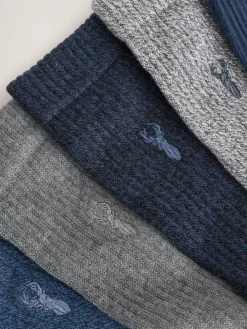 Next Stag Embroidered Heavyweight Socks 10 Pack^ Nightwear|Socks