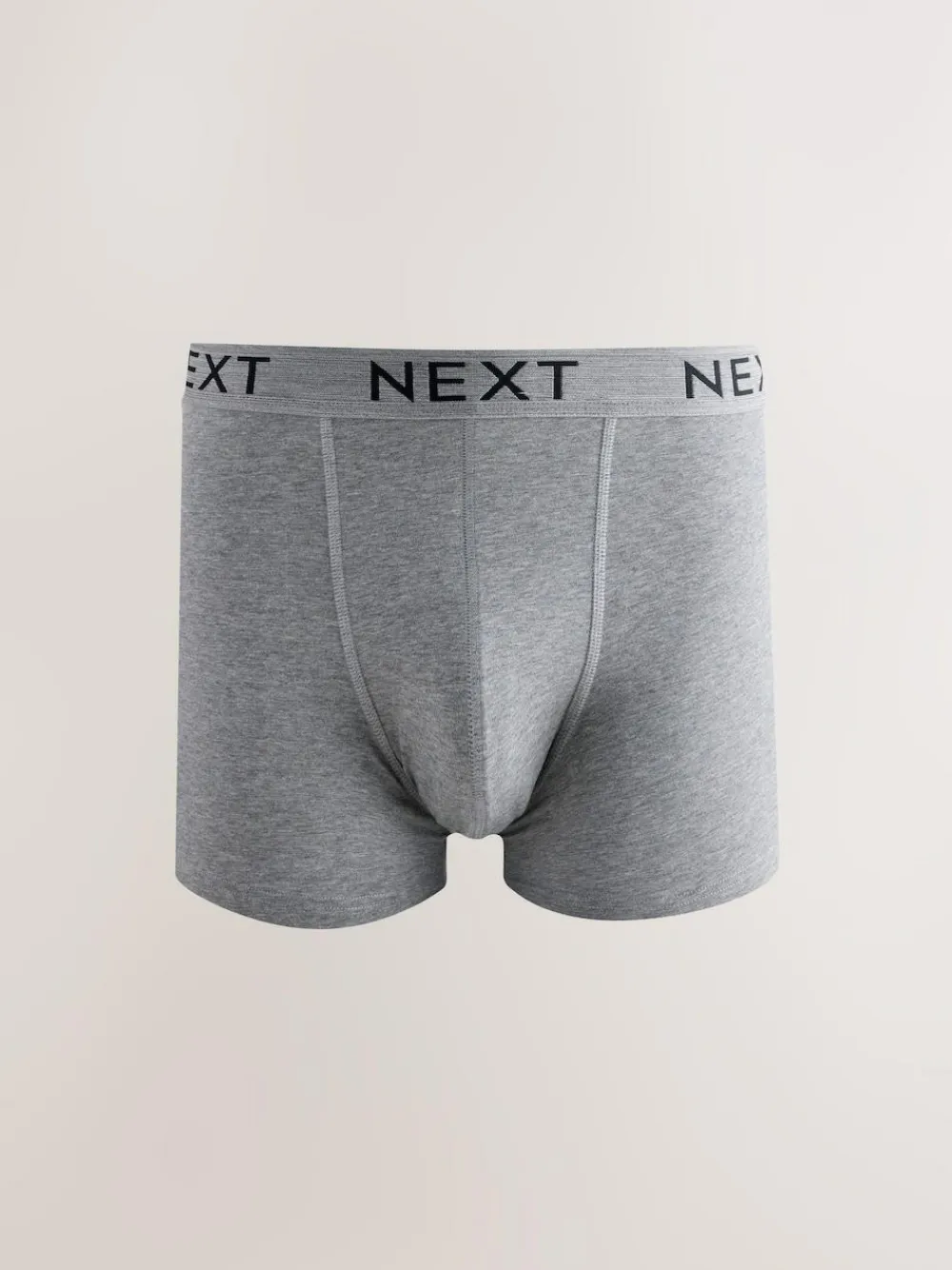 Clearance Next Blue/Grey/Black Cotton Rich Trunk Boxers 10 Pack