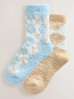 Next Cosy Ankle Socks 2 Pack^Women Socks & Tights|Loungewear