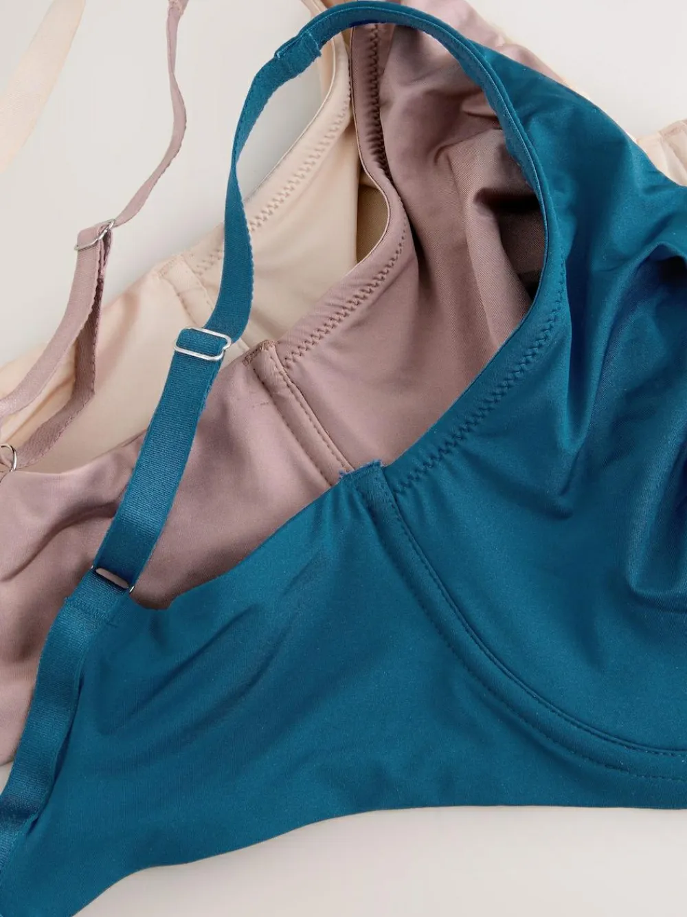 Next Non Pad Full Cup DD+ Microfibre Smoothing Ultimate Comfort T-Shirt Bras 3 Pack^Women Dd+ Range