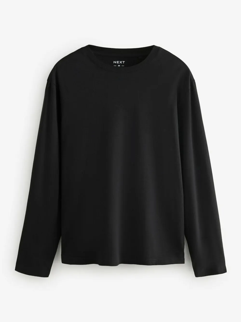 Sale Next Regular Fit Regular Fit Long Sleeve 100% Cotton T-Shirts 5 Pack Blues/Grey/Neutrals
