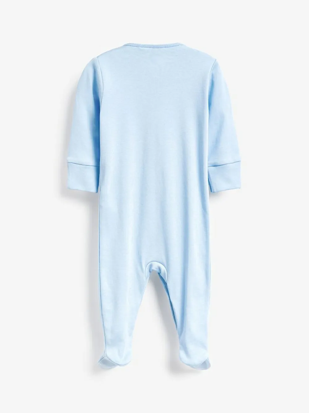 Next Blue/White 5 Pack Baby Sleepsuits (0-2yrs)^BOY Nightwear|Nightwear
