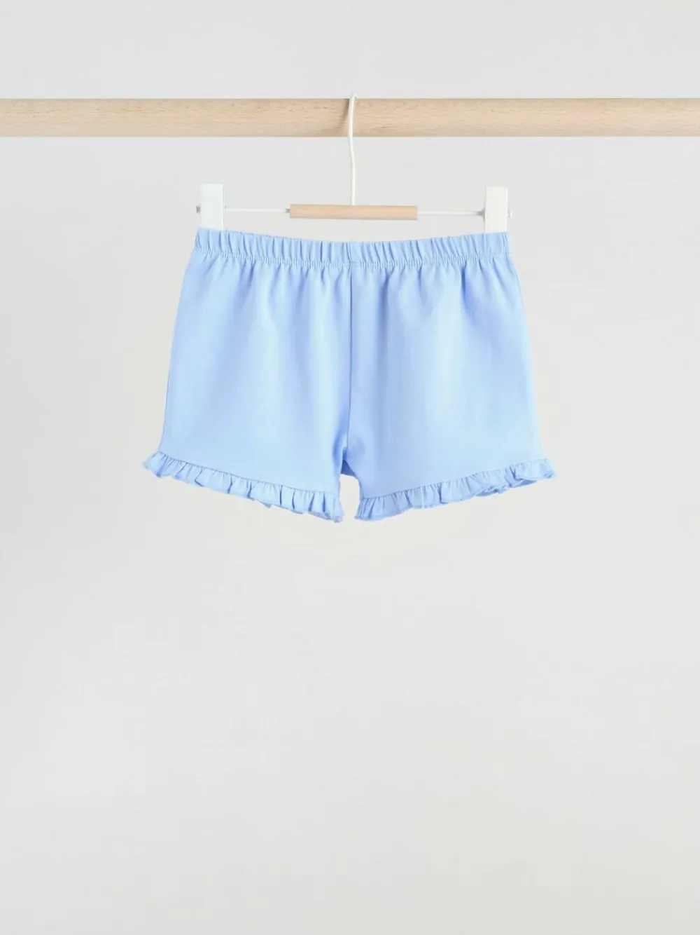 Next Blue/White Floral Baby Frill T-Shirt and Shorts Set 6 Piece (0mths-2yrs)^ Shorts|Tops