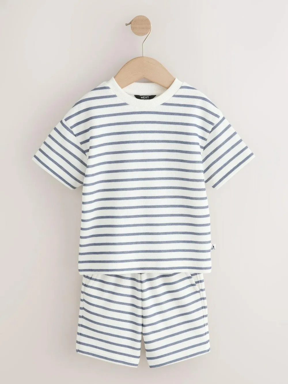 Next Short Sleeve T-Shirt and Shorts Set 2 Pack (3mths-7yrs)^BOY Sets & Co-Ords|Sets & Co-Ords