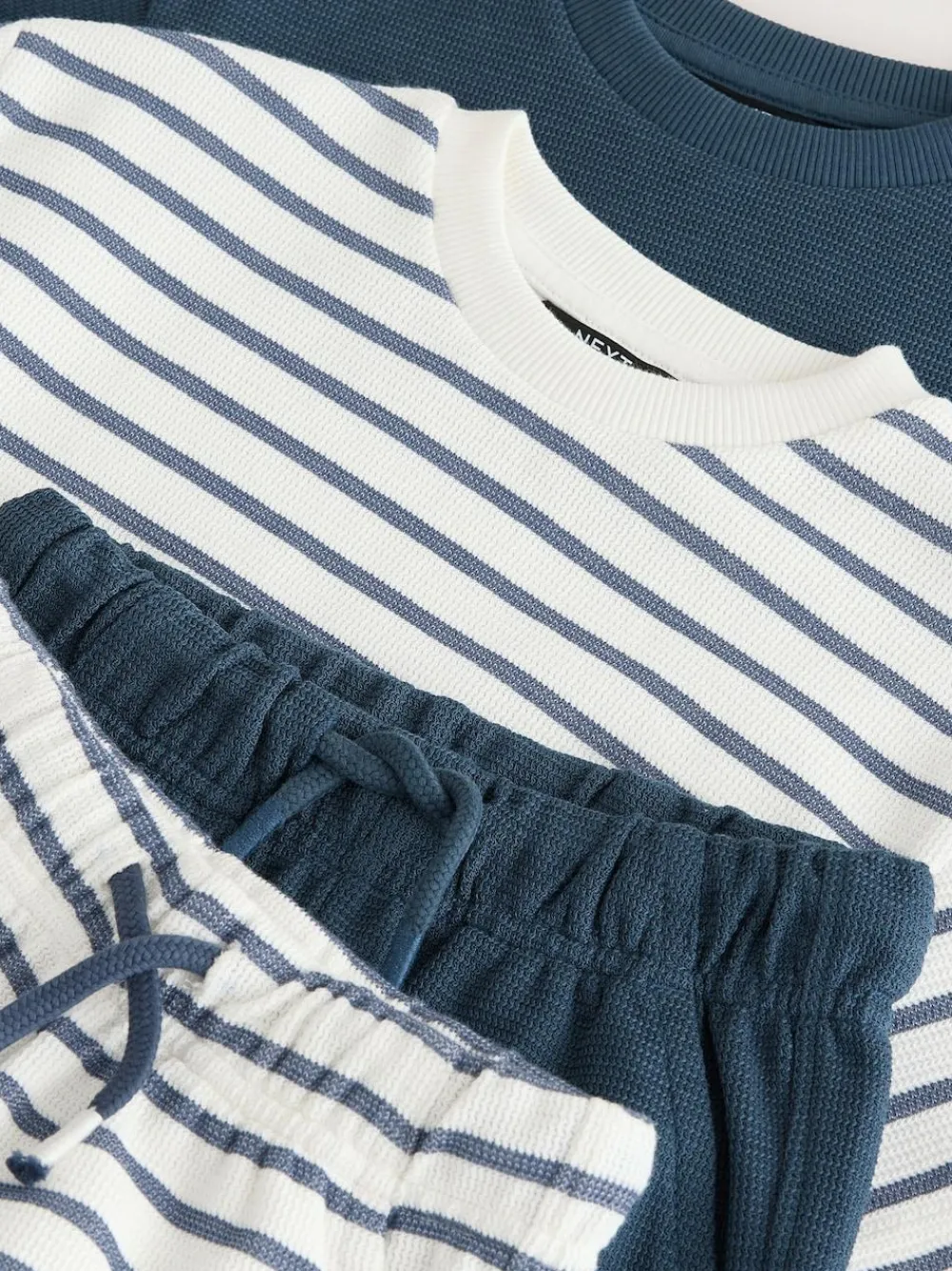 Next Short Sleeve T-Shirt and Shorts Set 2 Pack (3mths-7yrs)^BOY Sets & Co-Ords|Sets & Co-Ords