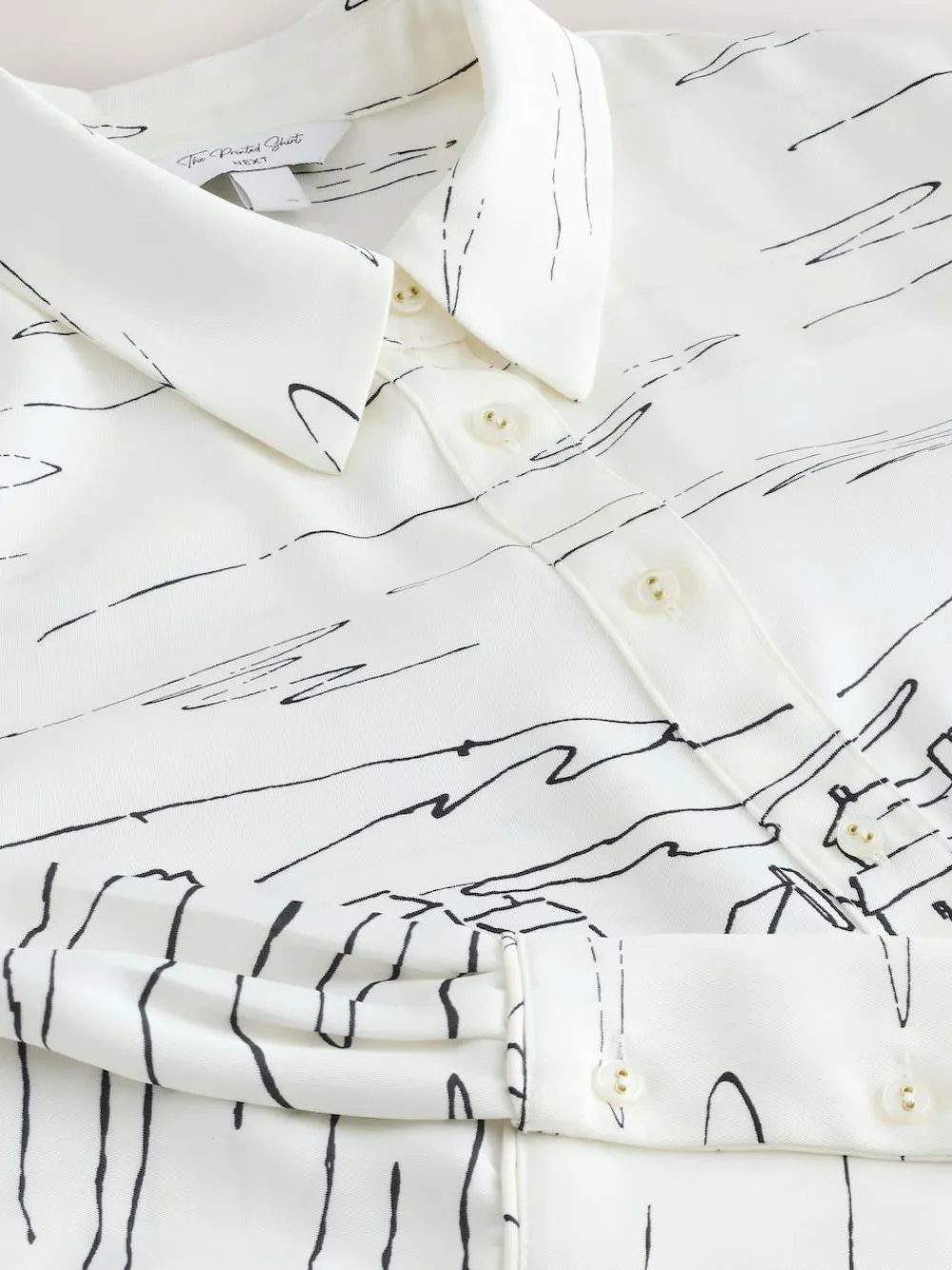Discount Next Long Sleeve Shirt Boat Print