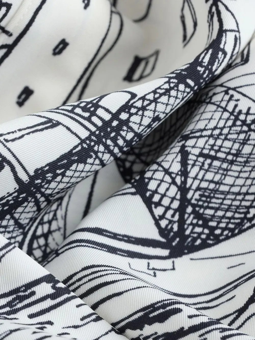 Discount Next Long Sleeve Shirt Boat Print