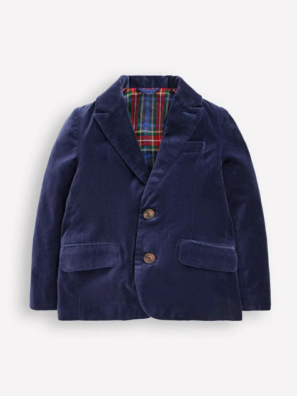 Online Boden Blue Classic Velvet Blazer