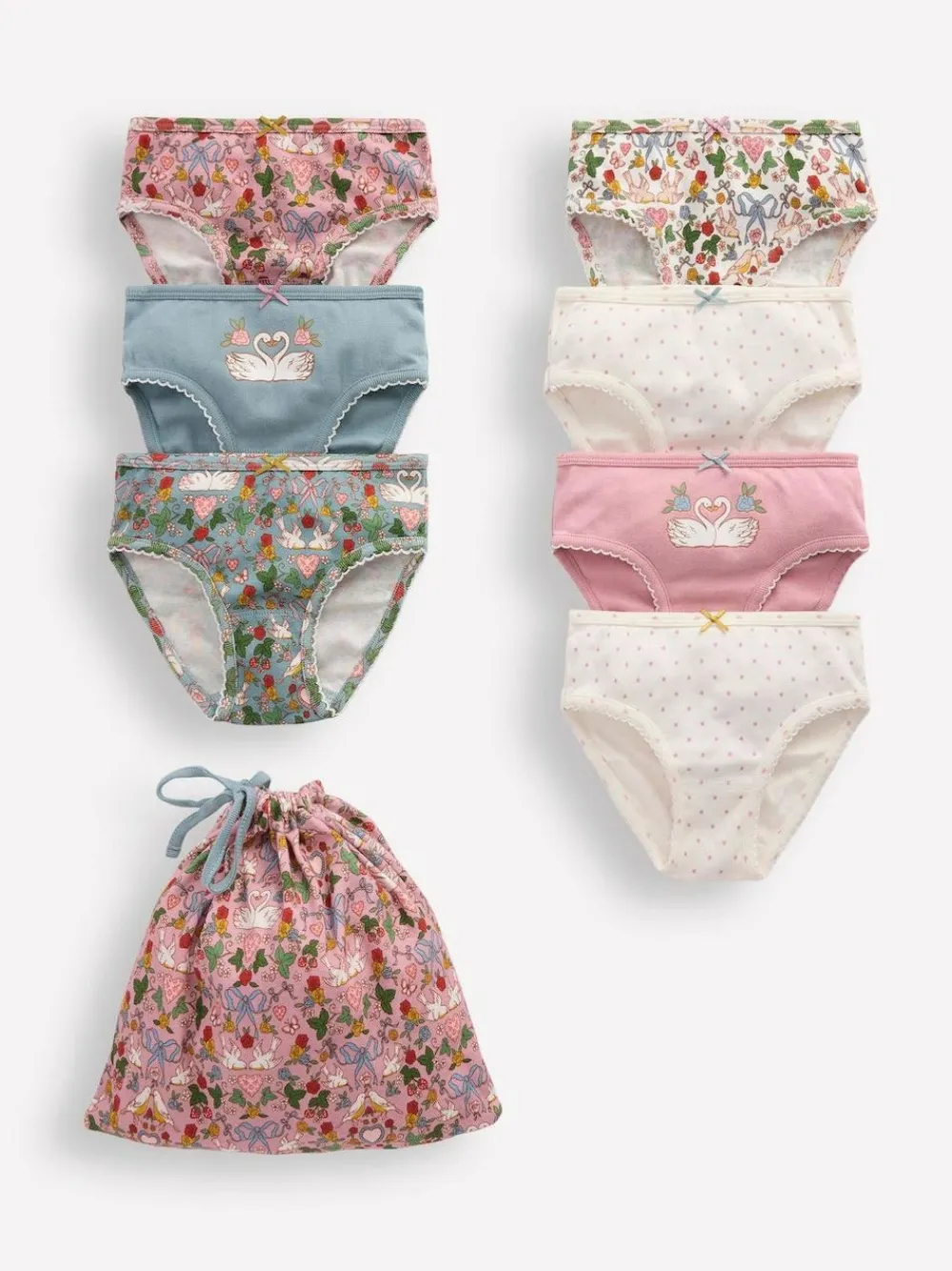 Clearance Boden Pink Briefs 7 Pack