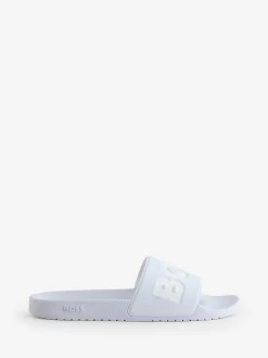 Outlet BOSS Blue Aryeh Logo Sliders