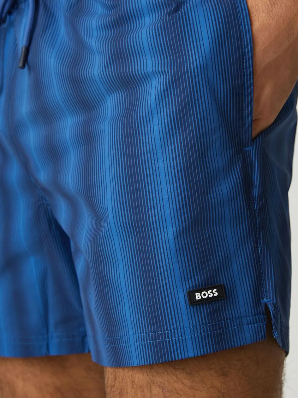 BOSS Flounder Stripe Swim Shorts^ Swimwear