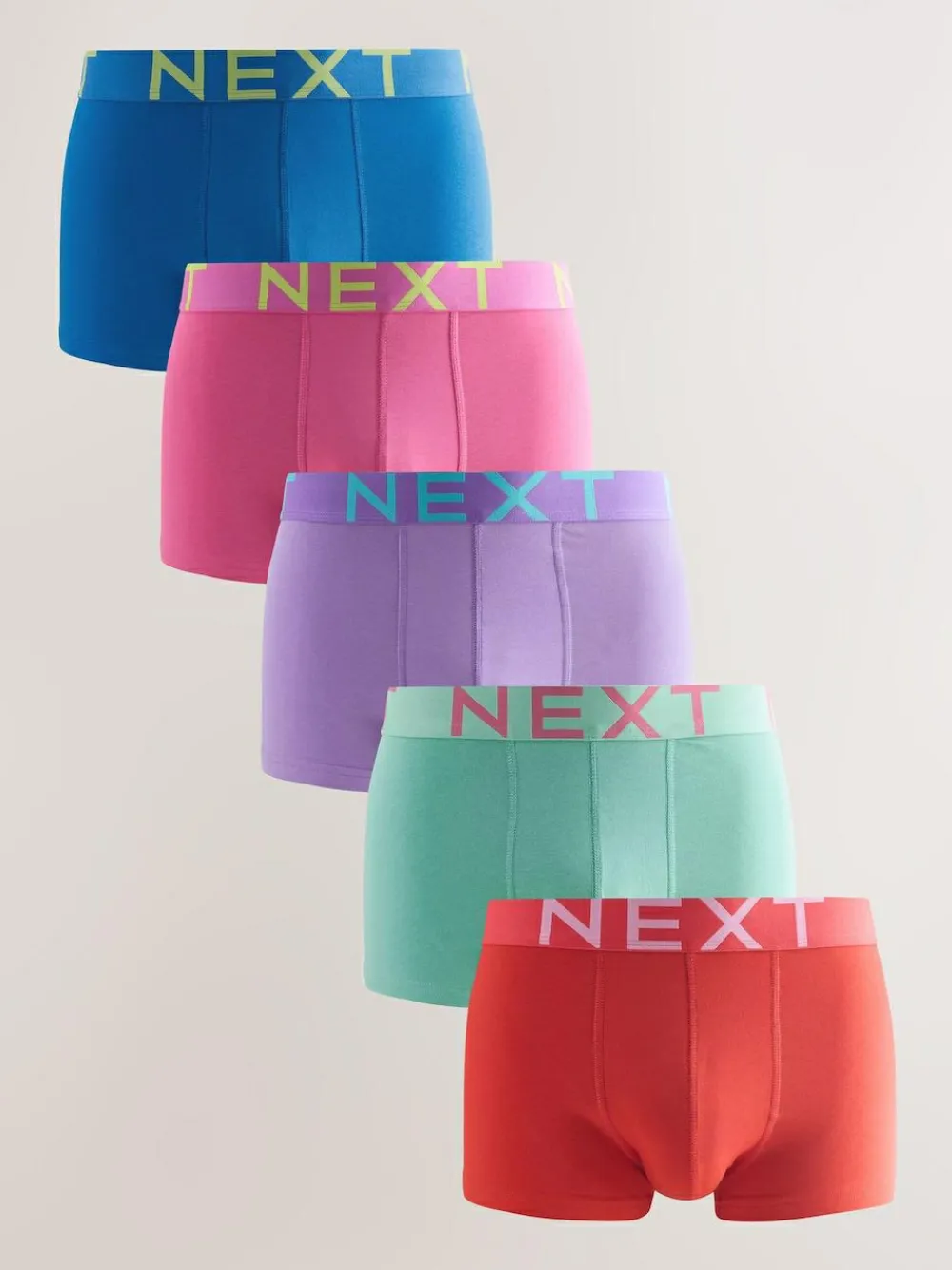 New Next Hipster Trunks 5 Pack Bright