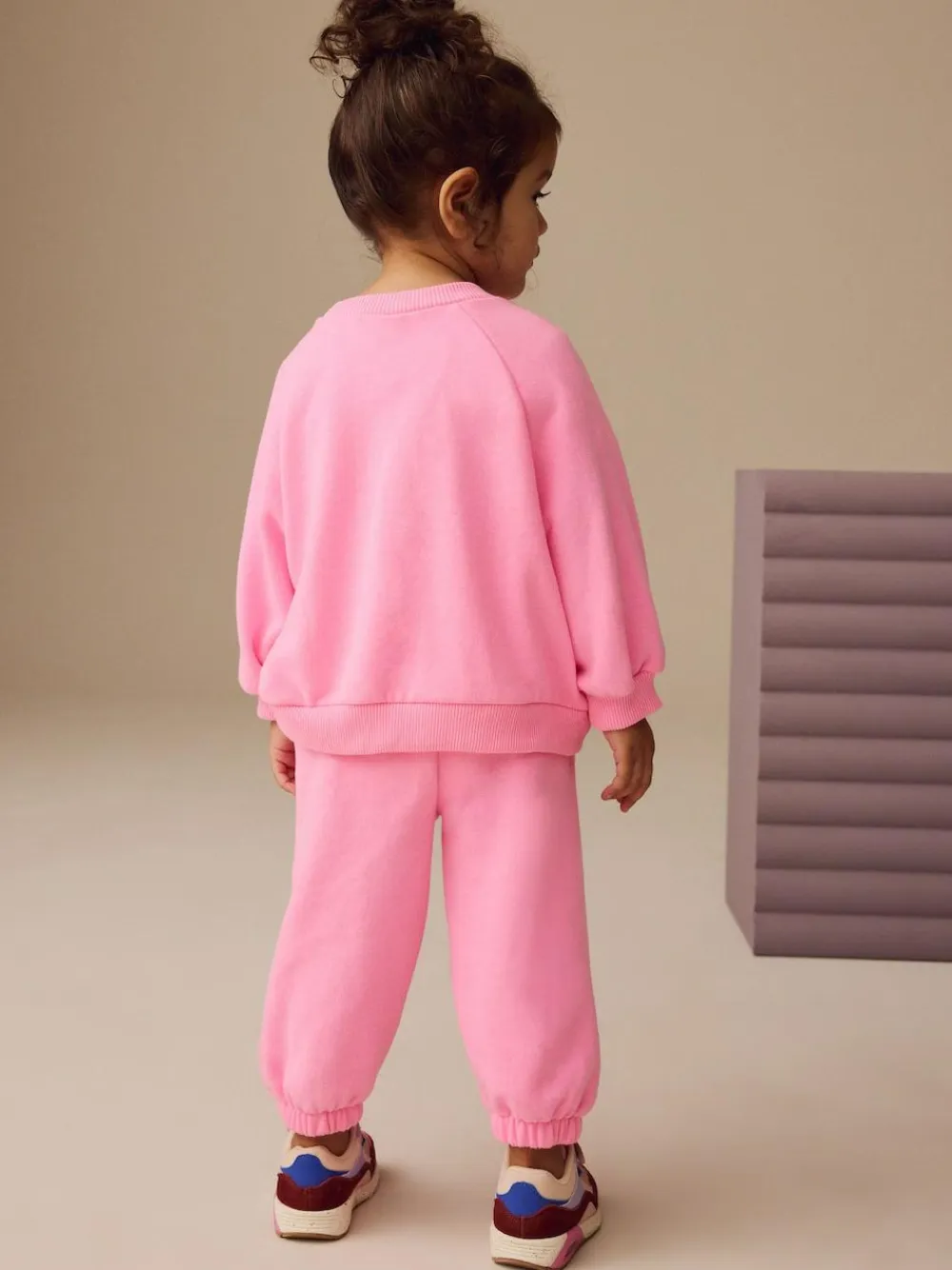 Next Bright Pink Crew Neck Sweatshirt (3mths-7yrs)^ Baby Girls|Baby Girls