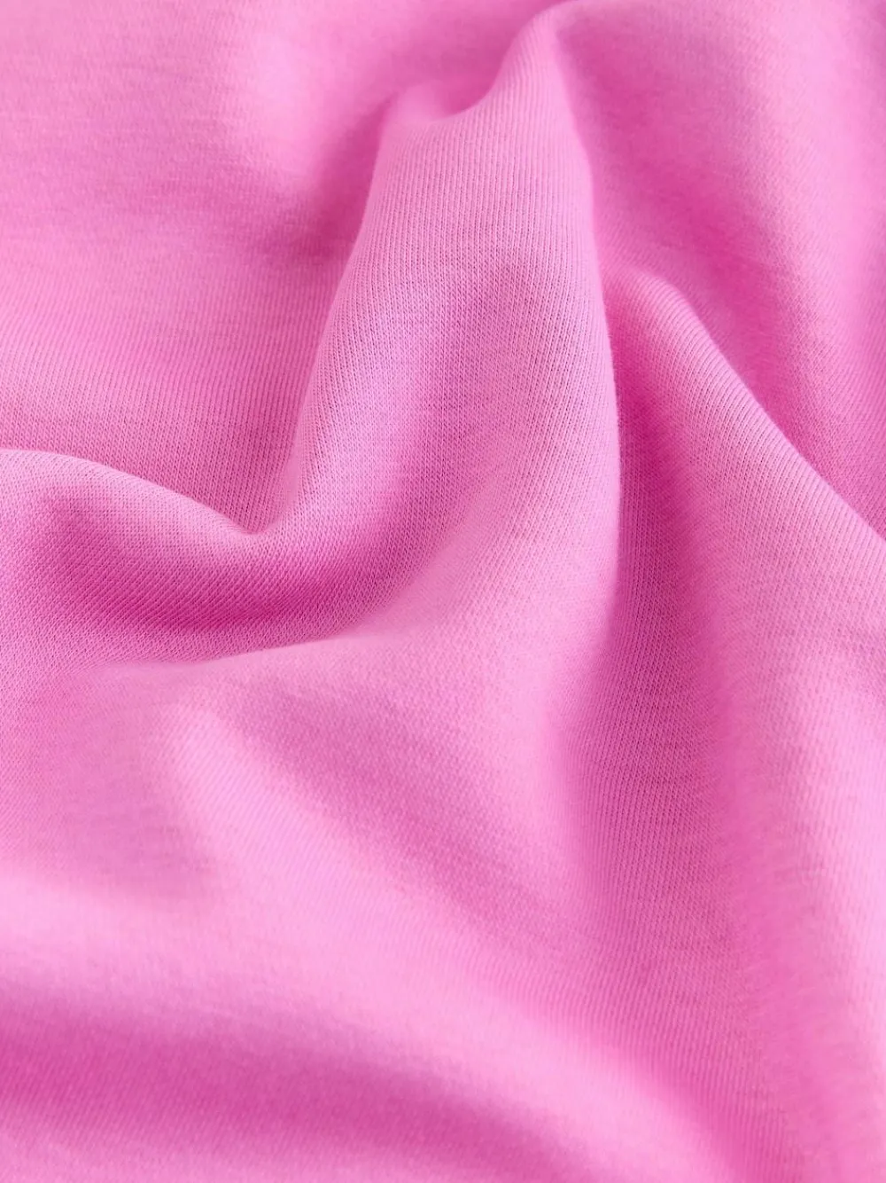 Sale Next Relaxed Fit Heavyweight Longline Crew Neck Sweatshirt Bright Pink