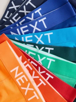 Clearance Next Bright Plain Trunks 10 Pack (1.5-16yrs)